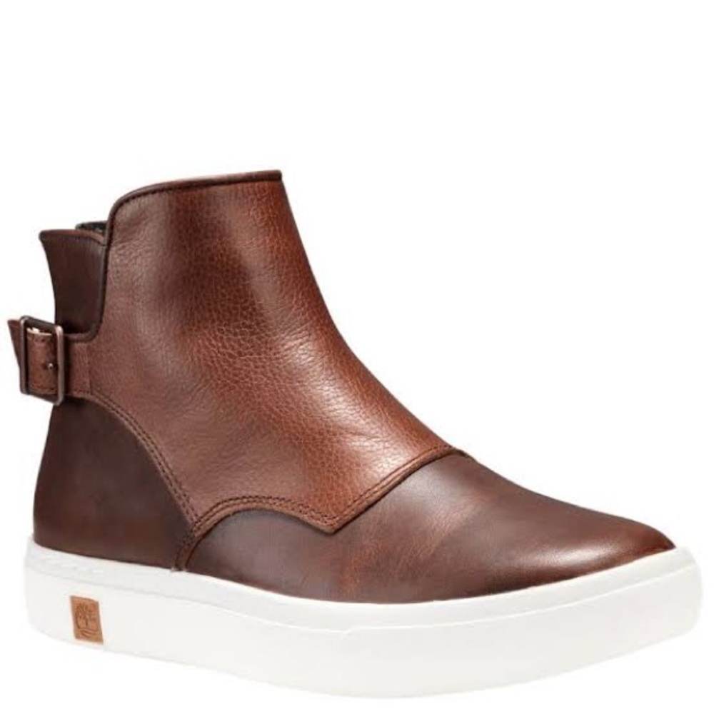 Timberland Amherst Buckle Chelsea Shoes Brown